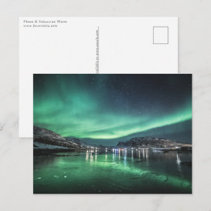 Northern Lights Norway Postcard