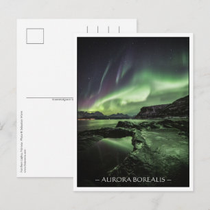 Northern Lights Norway Postcard
