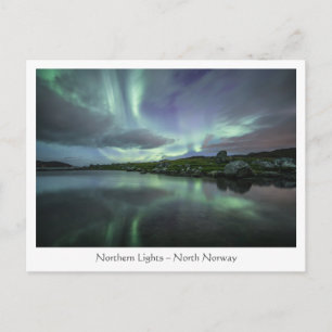 Northern Lights Norway Postcard