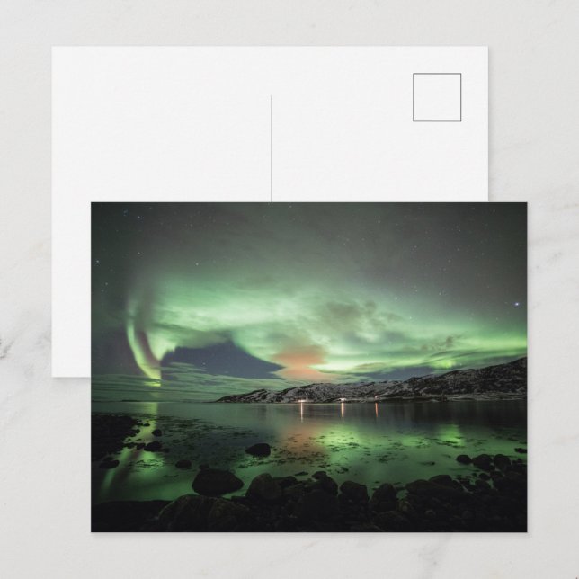 Northern Lights Norway Postcard (Front/Back)