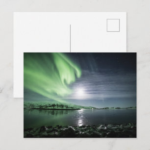 Northern Lights Norway Postcard