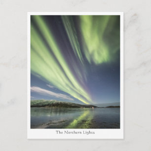 Northern Lights Norway Postcard