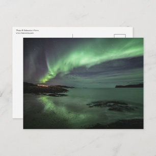 Northern Lights Norway Postcard