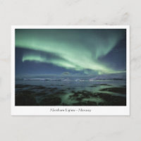 Northern Lights Norway Postcard