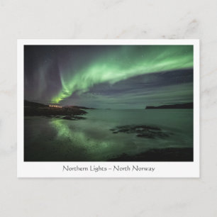 Northern Lights Norway Postcard