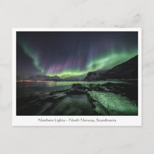 Northern Lights Norway Postcard