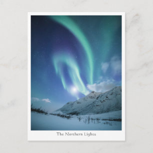 Northern Lights Norway Postcard