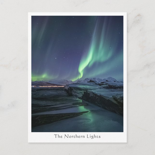 Northern Lights Norway Postcard (Front)