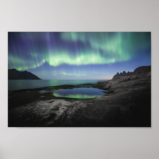 Northern Lights Norway Poster (Front)