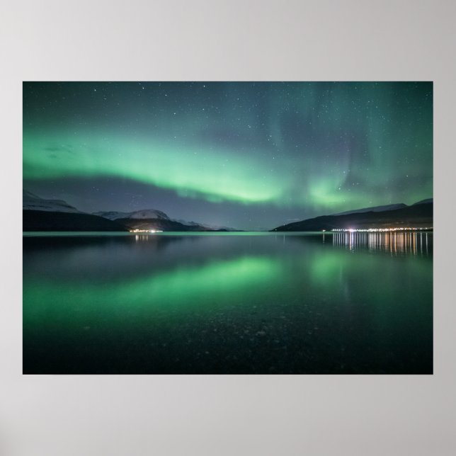 Northern Lights Norway Poster (Front)