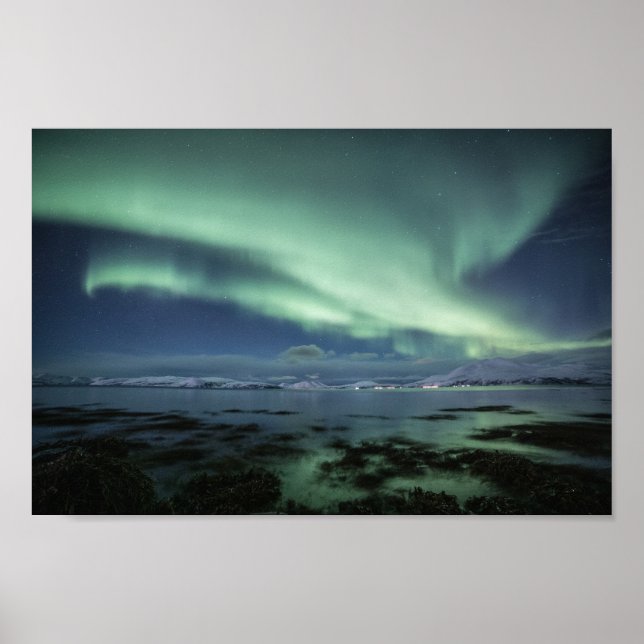 Northern Lights Norway Poster (Front)