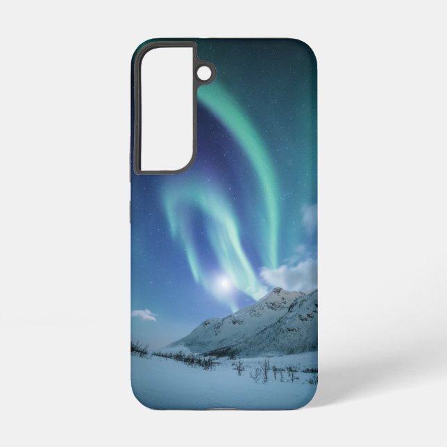 Northern Lights Norway Samsung Galaxy S22 Case (Back)