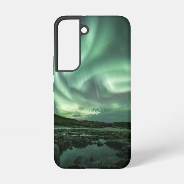 Northern Lights Norway Samsung Galaxy S22 Case (Back)