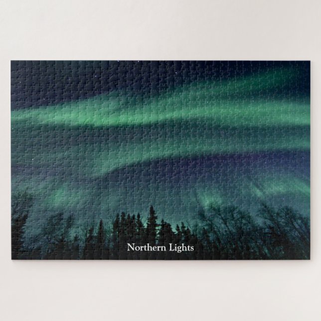 Northern Lights of Alaska 20" x 30" Jigsaw Puzzle (Horizontal)