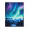 Northern Lights Over Mountains Scenic