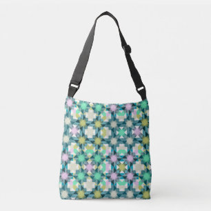 Northern Lights patchwork Crossbody Bag