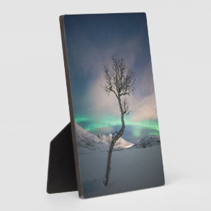 Northern Lights Photo Plaque