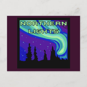Northern Lights Postcard
