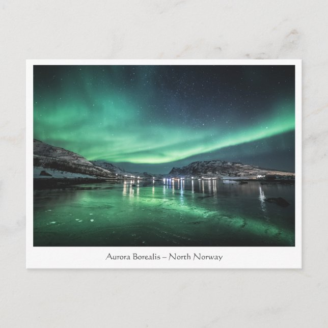 Northern Lights Postcard (Front)