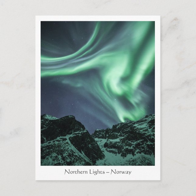 Northern Lights Postcard (Front)