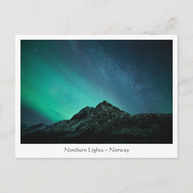 Northern Lights Postcard (Front)