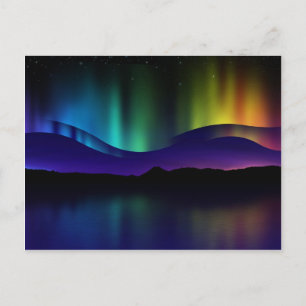 Northern Lights Postcard