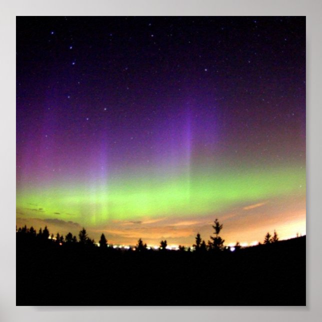 Northern Lights Poster (Front)