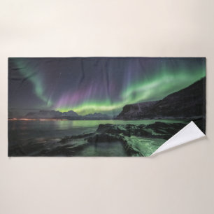 Northern Lights Scandinavia Bath Towel