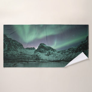 Northern Lights Scandinavia Bath Towel