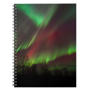 Northern Lights Scandinavia, Iceland Notebook