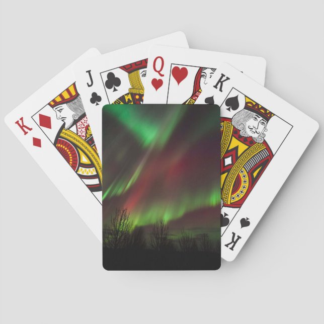 Northern Lights | Scandinavia, Iceland Playing Cards (Back)