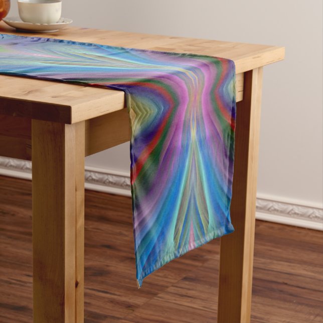 Northern Lights Short Table Runner (In Situ)