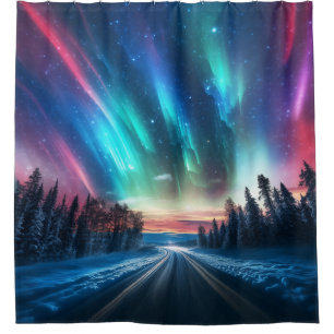Northern Lights Shower Curtain