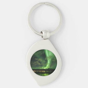 Northern Lights Skibotn Key Ring
