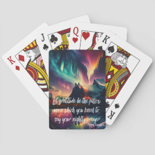 Northern Lights Sky  Playing Cards