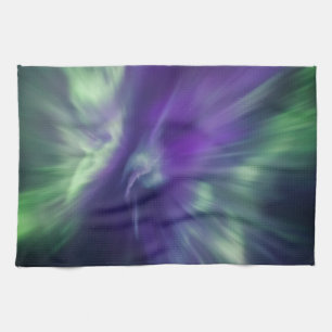 Northern Lights Sky Tea Towel