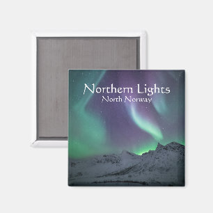 Northern Lights Souvenir Magnet