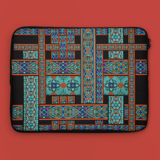Northern Lights Stained Glass Laptop Sleeve