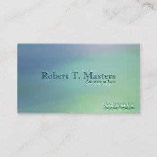 ***Northern Lights Standard, 3.5" x 2.0" Business Card