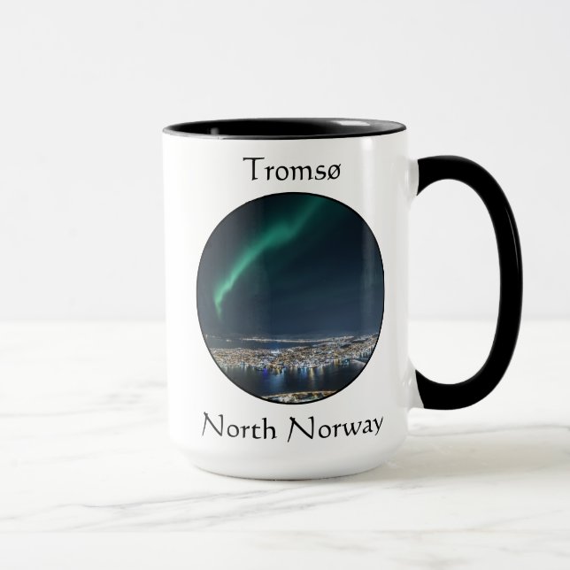 Northern Lights Tromso Mug (Right)