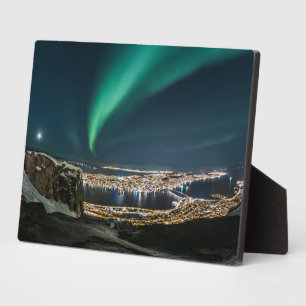 Northern Lights Tromso Plaque