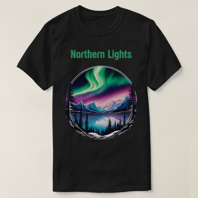 Northern Lights TShirt (Design Front)