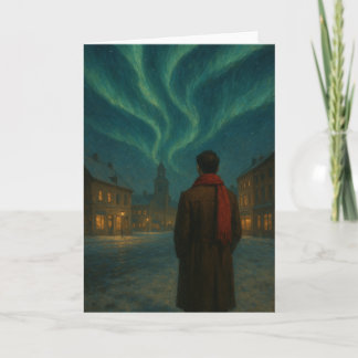 Northern Lights Viewing Christmas Card