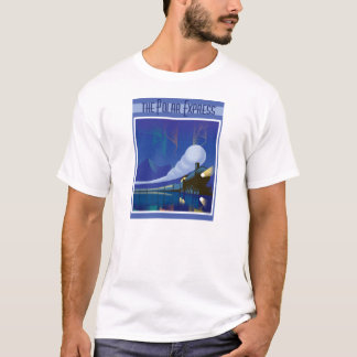 Northern Lights Vintage Travel    T-Shirt