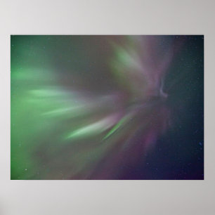 Northern Lights   Whitehorse, Yukon Poster