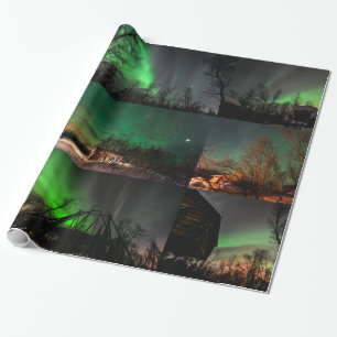 Northern Lights Wrapping Paper