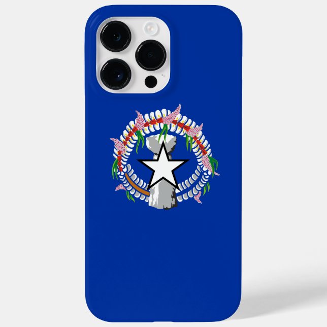 Northern Mariana Islands flag Case-Mate iPhone Case (Back)