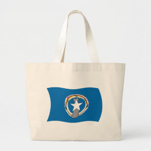 Northern Mariana Islands Flag Tote Bag