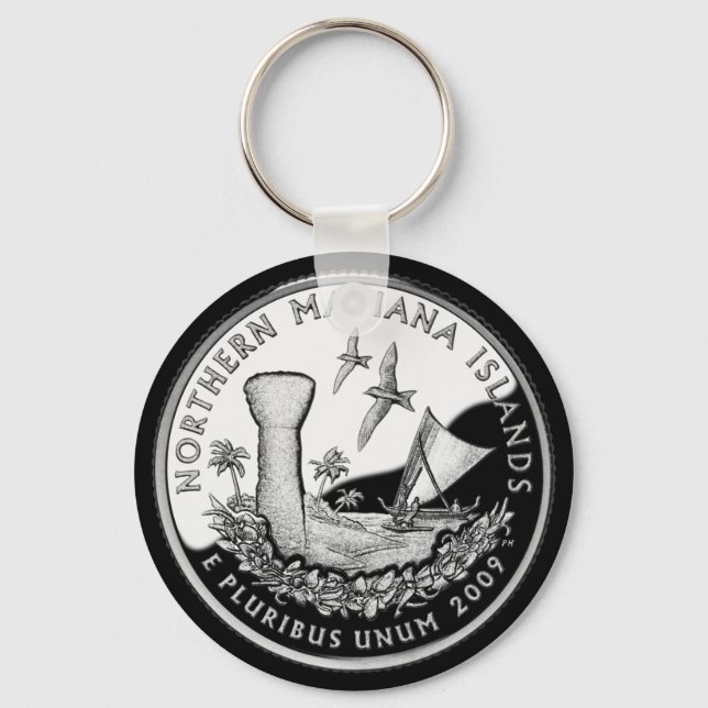 NORTHERN MARIANA ISLANDS KEY RING (Front)