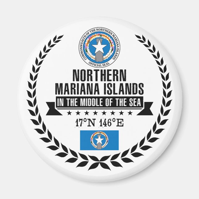 Northern Mariana Islands Magnet (Front)